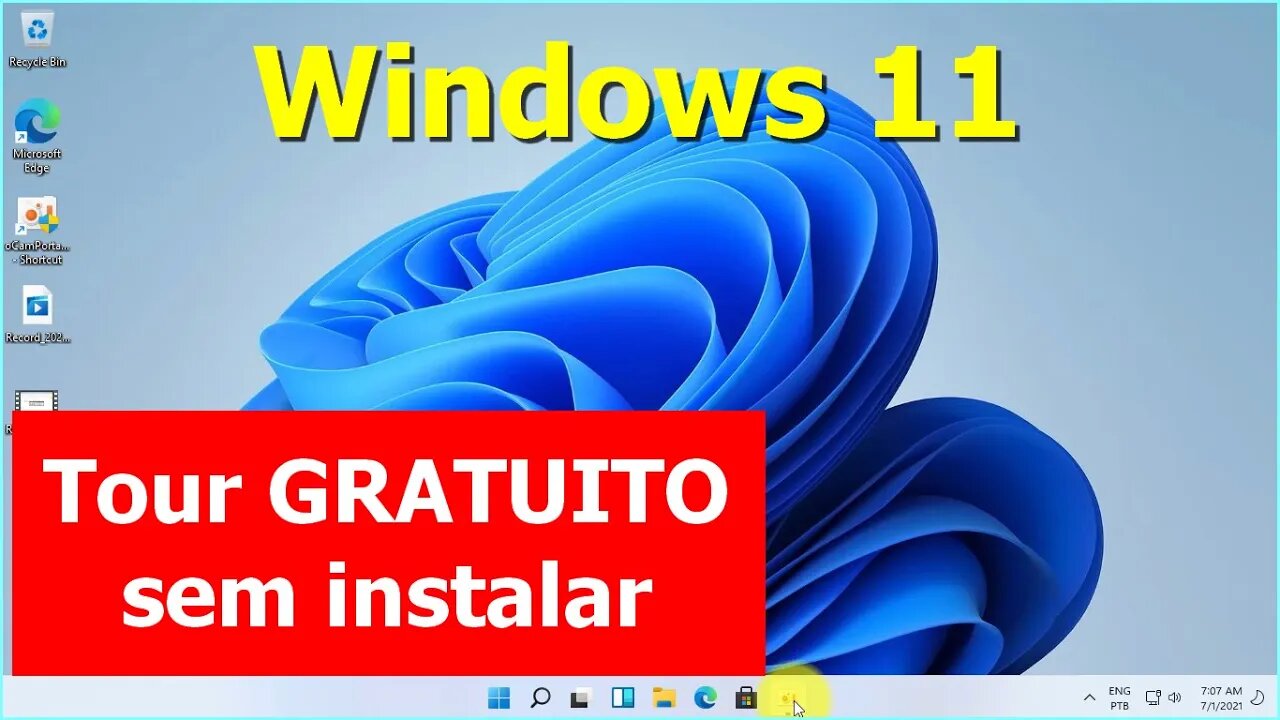 Conheça o novo Windows 11. Faça um tour de graça pelo Windows 11 online