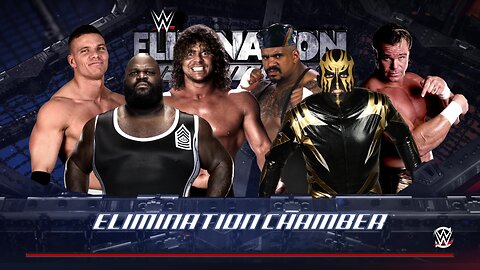 WWE 2k16 EliminationChamber Kidd vs MarkHenry vs BrainPillman vs KamaMustafa vs Goldust vs BillyGunn