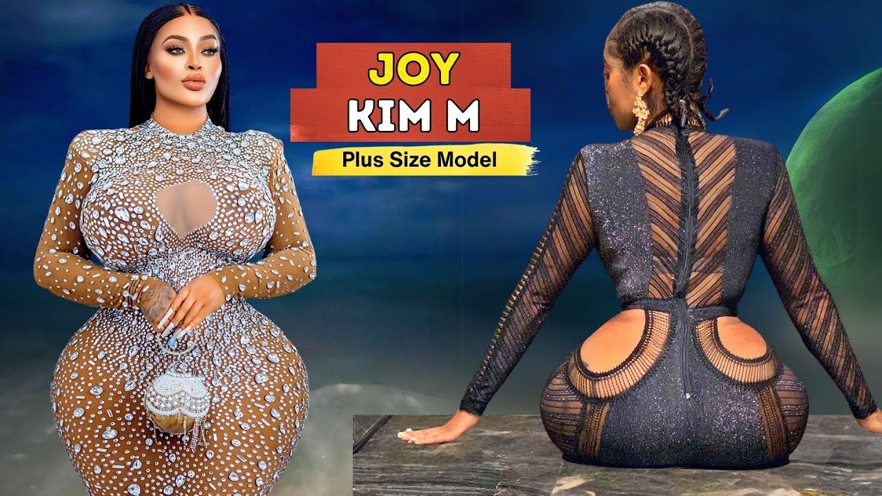 Joy Kim M - Tanzanian Hour Glass Model - Plus Size Fashion Model - Wiki, Bio and Facts