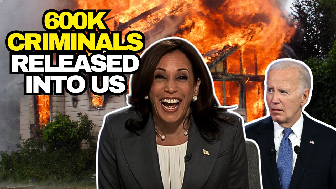 Over 600K Criminals Released Into US By Biden Harris