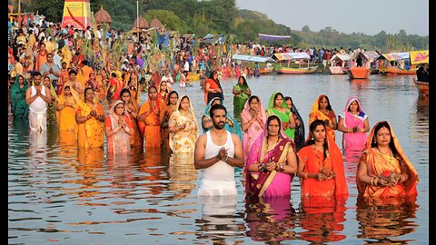 Chath puja status video