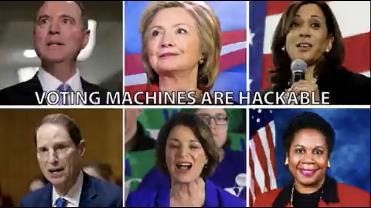 10 Minutes of Democrats Complaining About Hackable Voting Machines