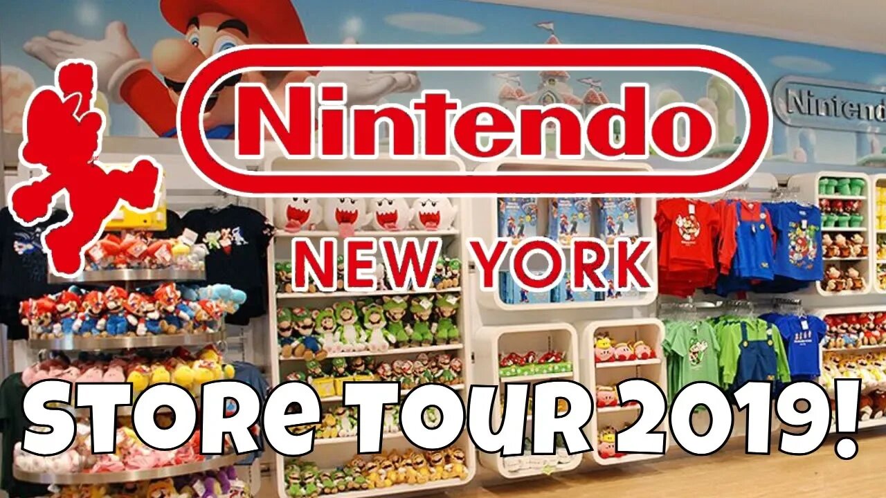 Nintendo Store New York City! Store Tour!