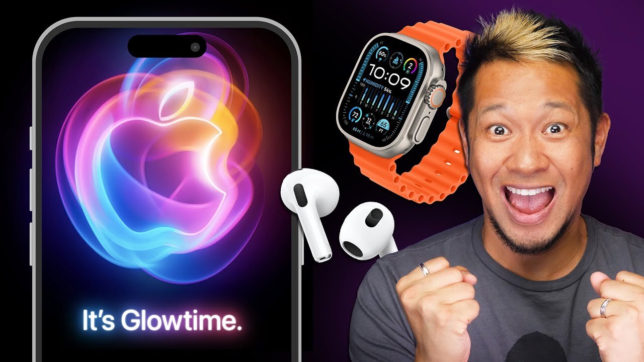 Apple’s iPhone 16 Event 'It's Glowtime' Is Official On September 9th! Plus, New M4 Macs in October?