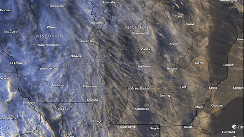 Just 24 hours ago! The Largest Chemtrail Attacks ever seen on the United States and Canada!