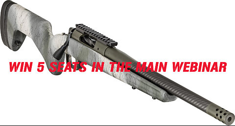 SPRINGFIELD ARMORY 2020 REDLINE MINI #2 FOR 5 SEATS IN THE MAIN WEBINAR