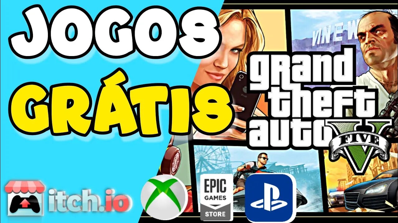 JOGOS GRÁTIS: GTA 5 DE GRAÇA E IN SOUND MIND NA EPIC GAMES