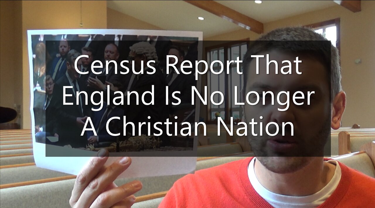 Census Reports That England Is No Longer A Christian Nation