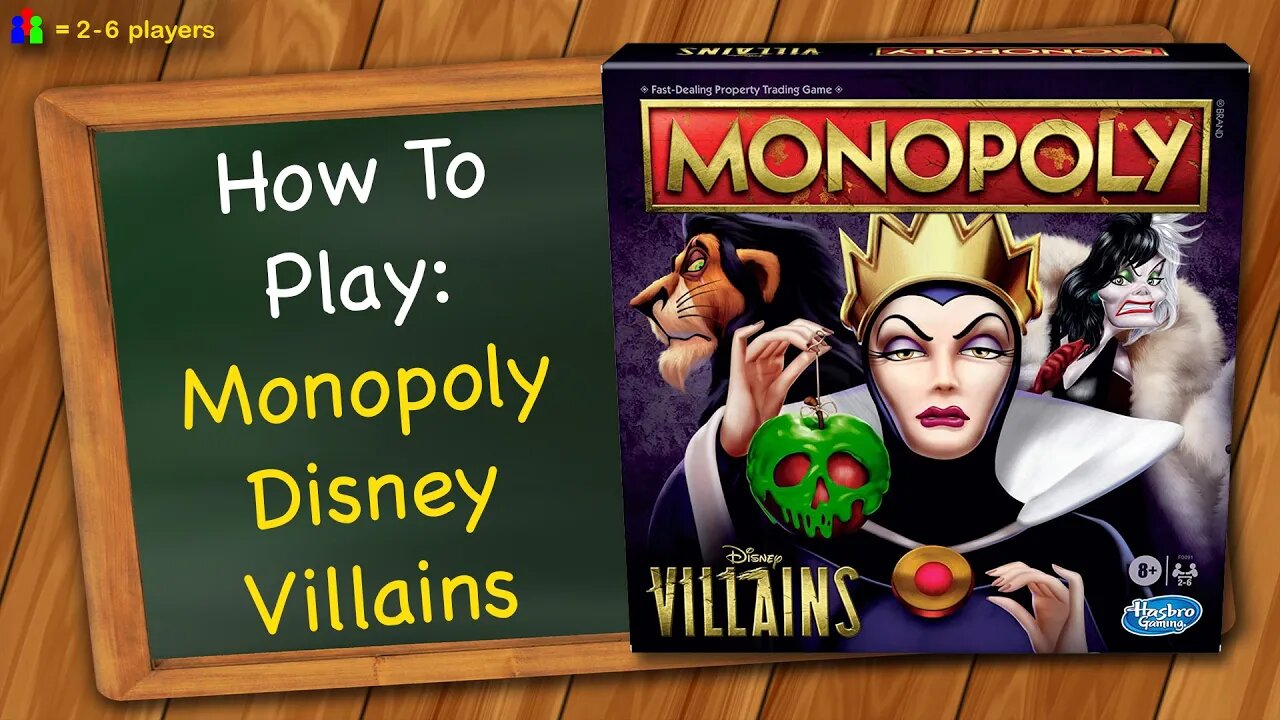 How to play Monopoly Disney Villains