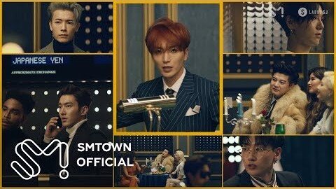 SUPER JUNIOR - Black Suit M/V