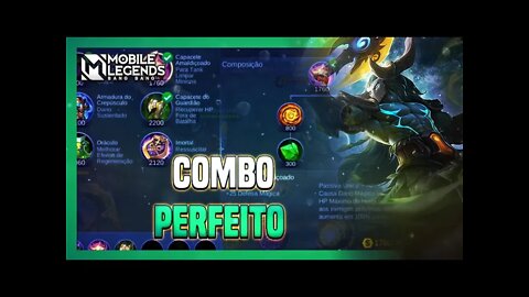 VOCÊ PRECISA USAR ESSE COMBO DE ITENS TANK | MLBB