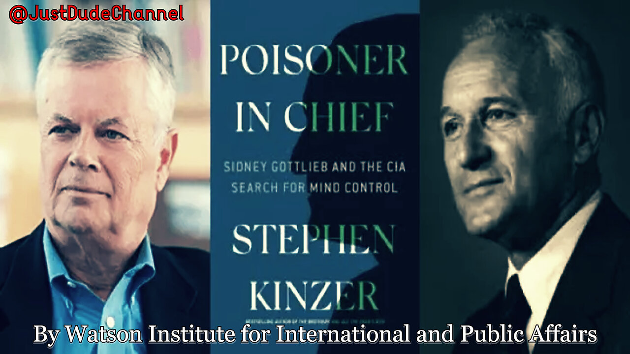 Stephen Kinzer ─ Poisoner In Chief: Sidney Gottlieb And The CIA Search For Mind Control