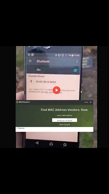 Bluetooth signal in graveyard 🪦 (Not found = Vaxxed = Illegal MAC address)