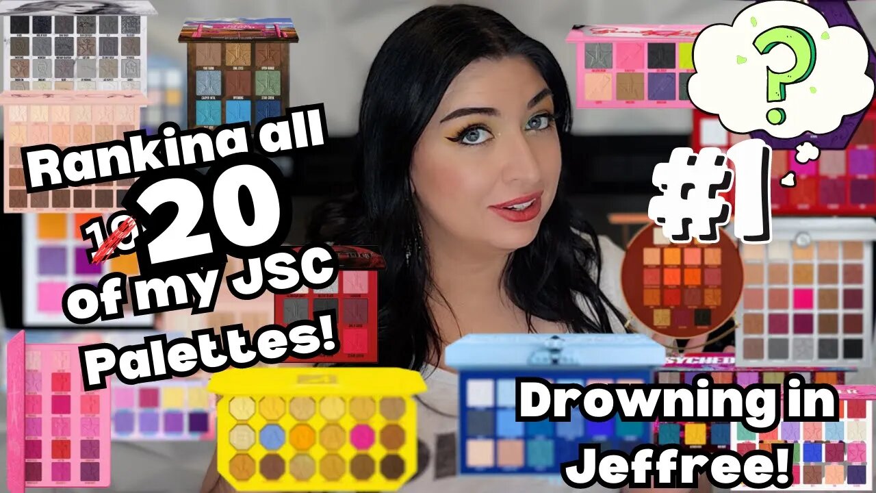 Jeffree Star Cosmetics Palette Ranking 2023 + GIVEAWAY