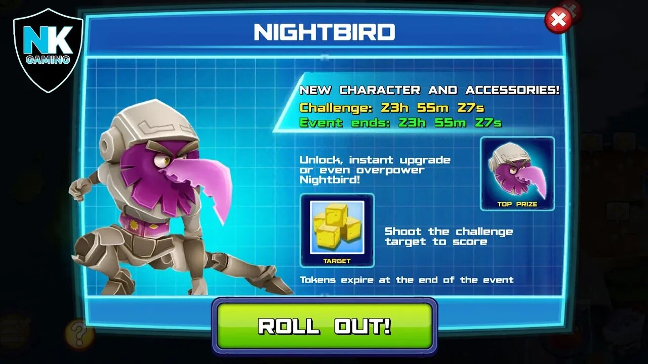 Angry Birds Transformers - Nightbird Event - Day 6 - Part 2 - Featuring Nightbird