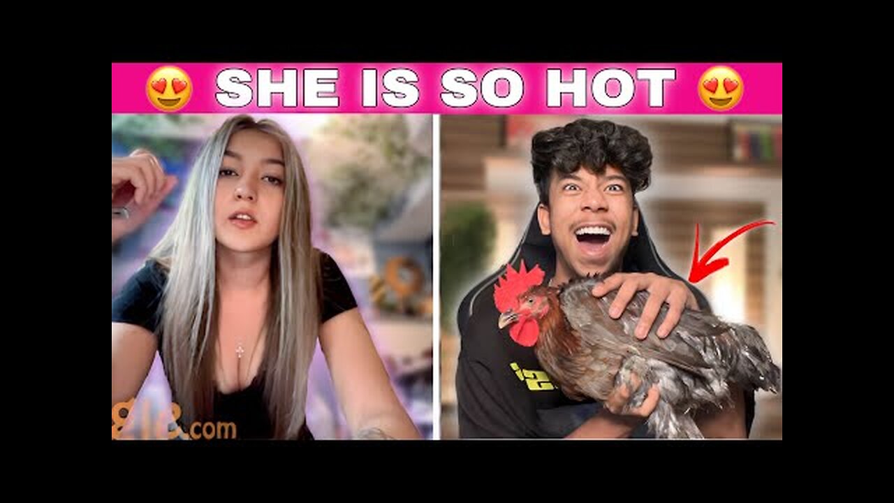 OMEGLE BUT SHE IS TOO HOT 😍 | RAMESH MAITY