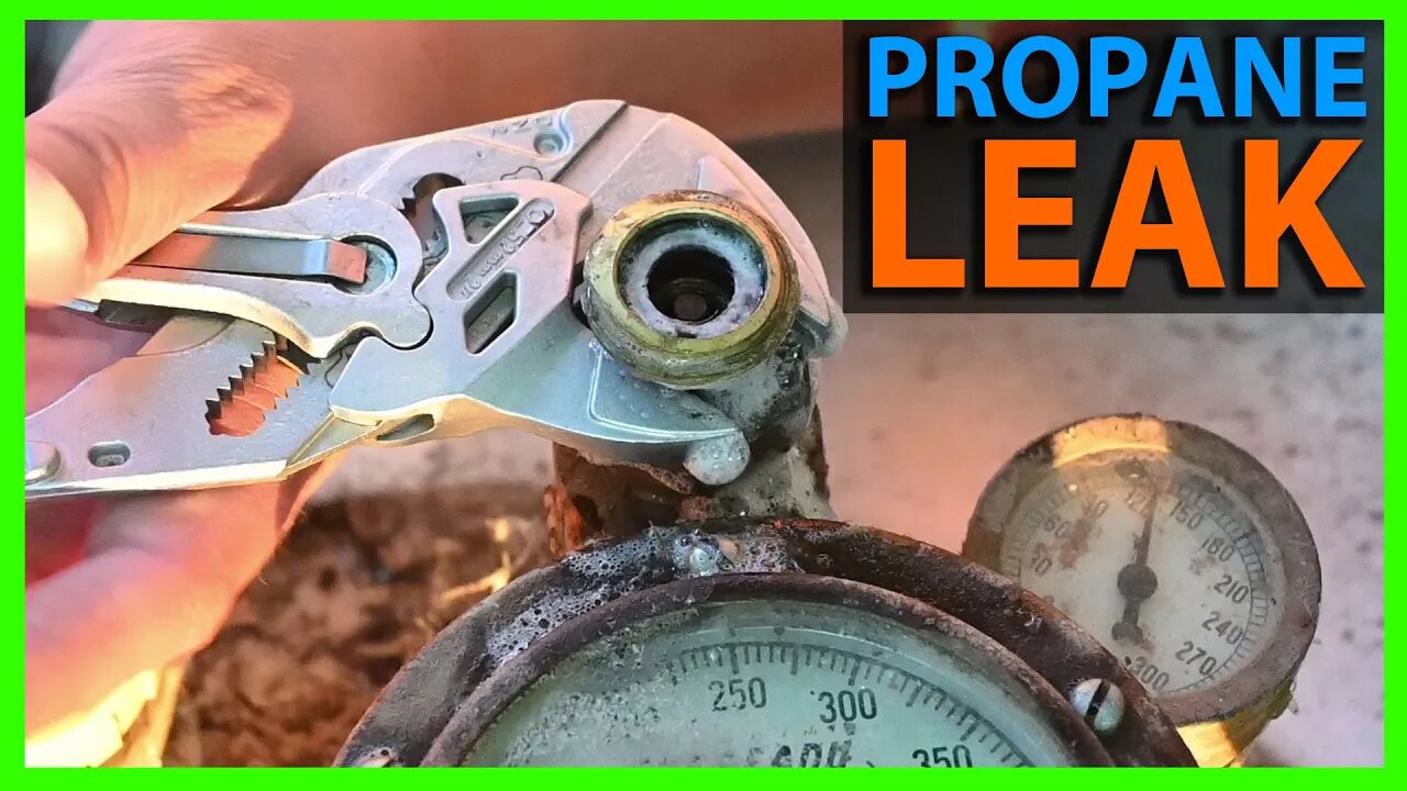 How To Find a Propane Tank Leak & Possible Fixes - REPAIR ONLY IF QUALIFIED