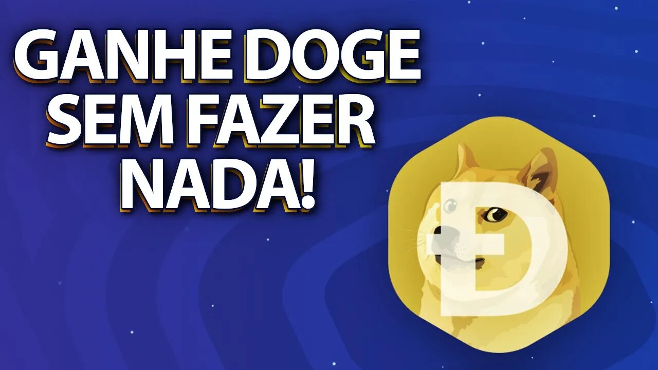 GANHE DOGE NO AUTOMÁTICO SEM FAZER NADA - FAUCET DE DOGE AUTOMÁTICA