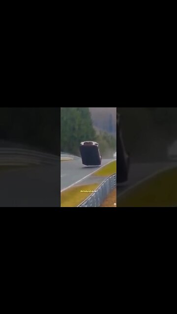 His Car Flew #viral #viralvideo #car