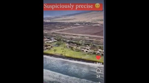 Strange how the elite on Maui did not lose their homes but the locals homes were all destroyed