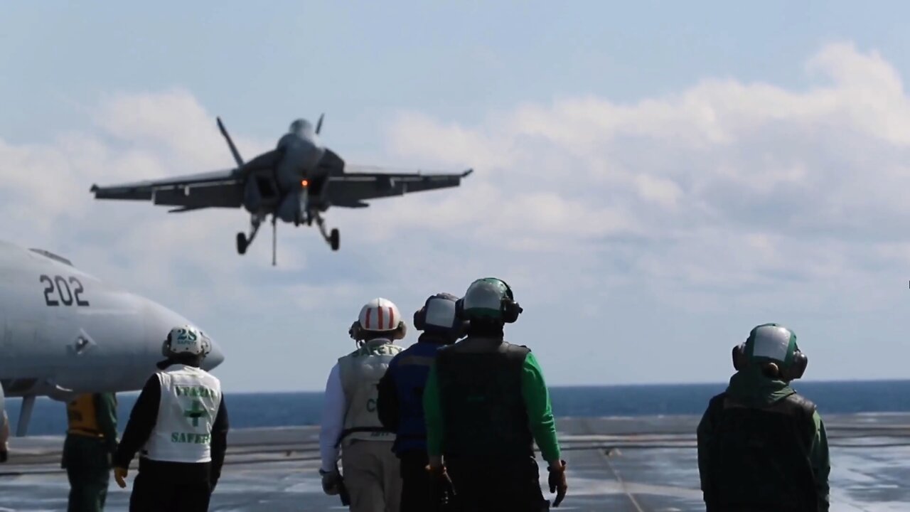 USS Gerald R. Ford In Action