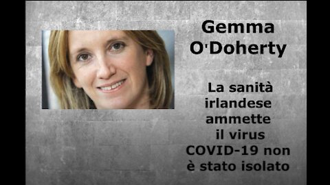 La sanità irlandese ammette: il virus COVID-19 non è stato isolato