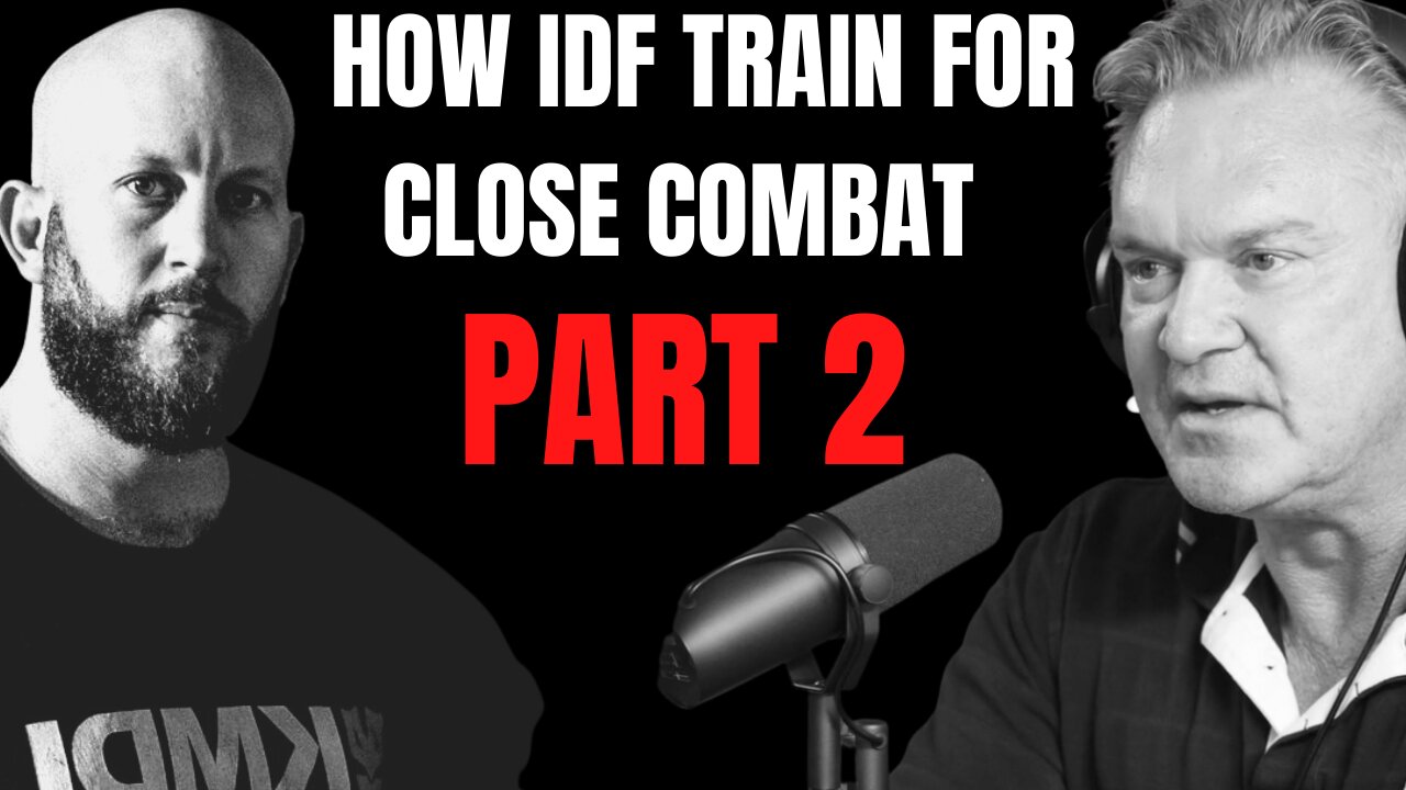 How The Israeli Defense Force Trains For Close Combat Part 2 - Target Focus Training - Tim Larkin