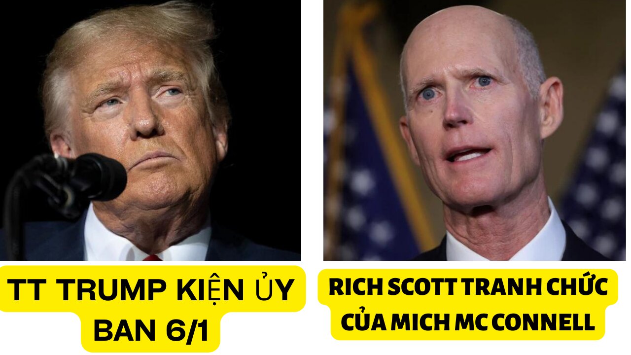 Tin 12/11/2022 TT Trump Kiện Ủy Ban 6/1 Tóm Lược Bầu Cử Mỹ
