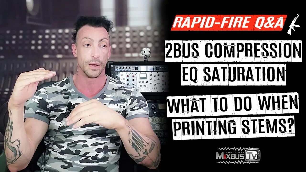 2BUS Processing: What To Do When Printing Stems? Mastering Rapid-Fire Q&A #9