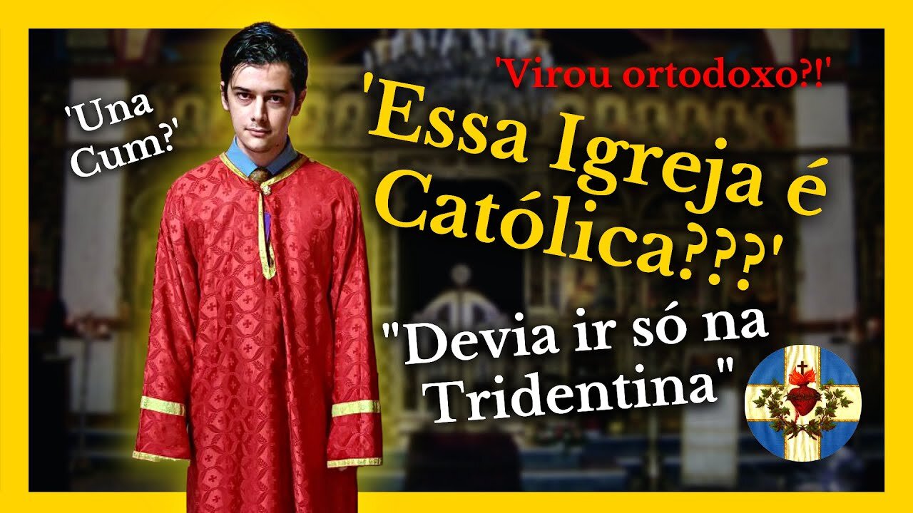 POR QUE frequento uma MISSA ORIENTAL? CONHEÇA a DIVINA LITURGIA BIZANTINA na Igreja dos MELKITAS!