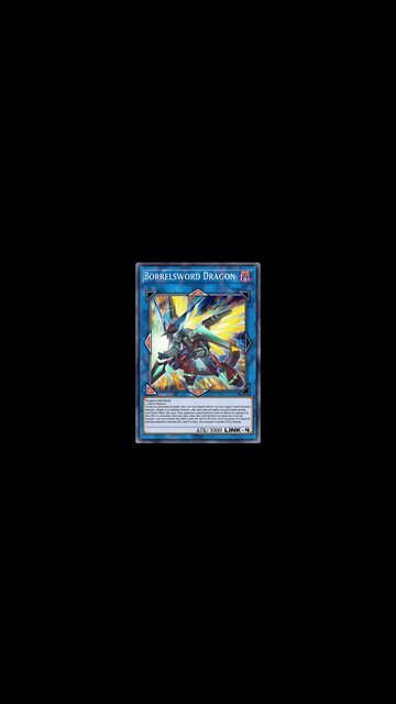 Yu Gi Oh! Borrelsword Dragon