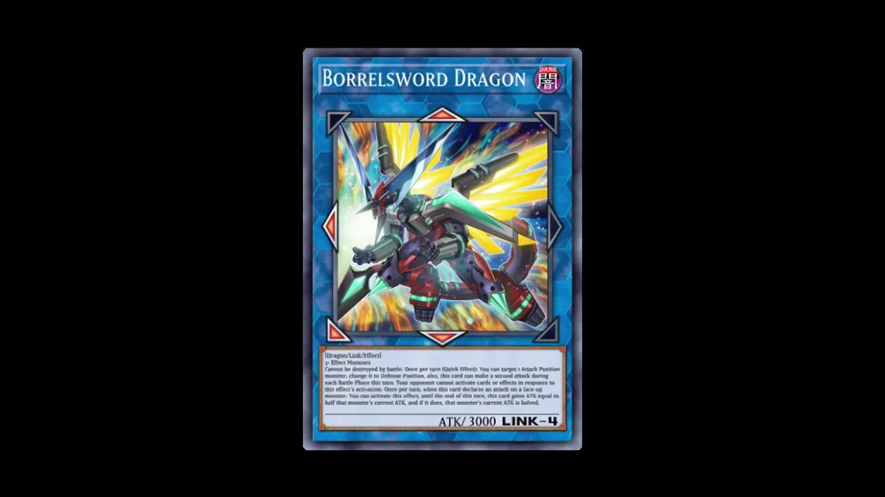 Yu Gi Oh! Borrelsword Dragon