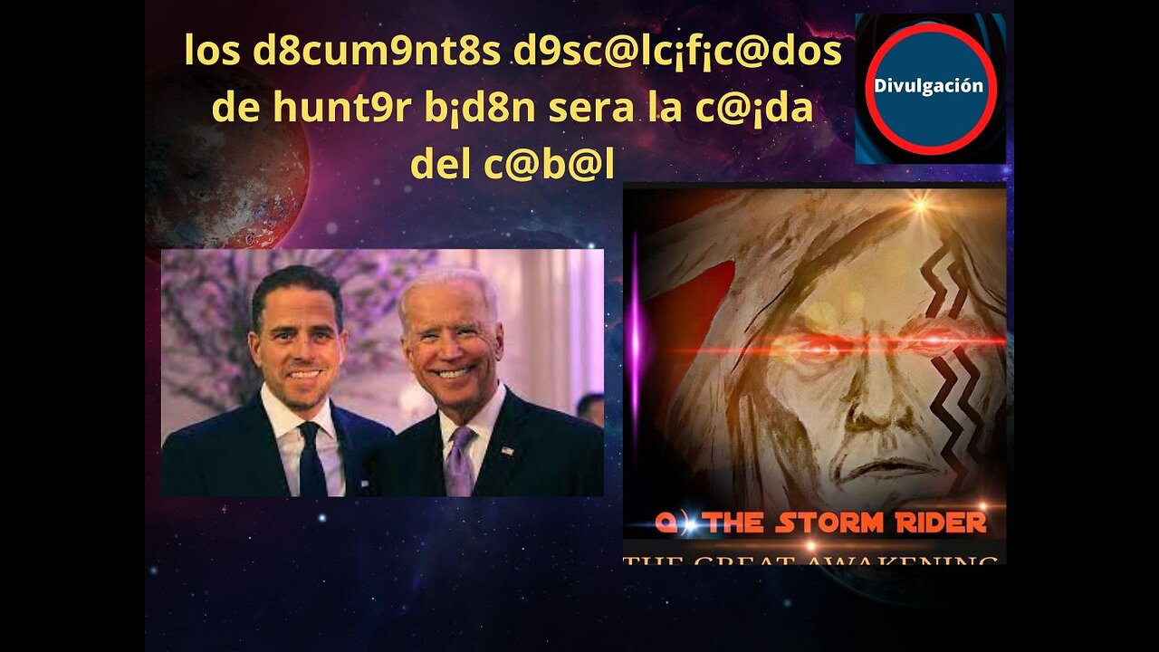 los documentos descalcificados de hunter biden sera la acida del cabal