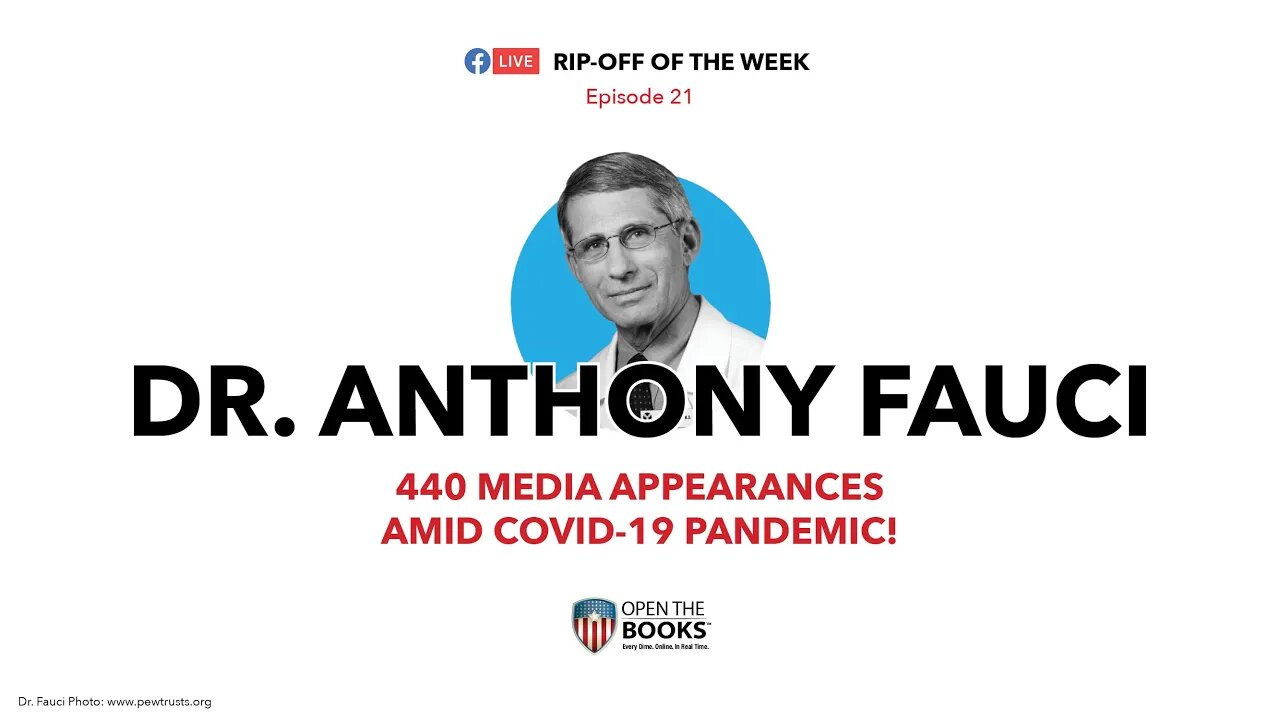 Rip-Off Of The Week (2021) Ep. 21: Dr. Anthony Fauci, Pt. 2