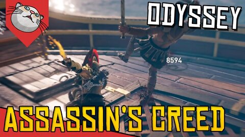 Batalhas NAVAIS, Habilidades da DLC - Assassin's Creed Odyssey #05 [Gameplay Português PTBR]