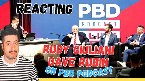 Patrick Bet David Rudy Giuliani Dave Rubin Podcast Live Reaction