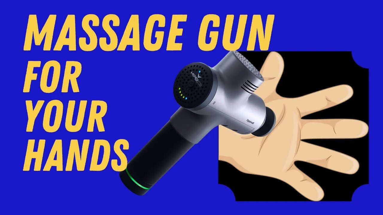 How to Use a Massage Gun for Hand Pain Relief: Step-by-Step Guide