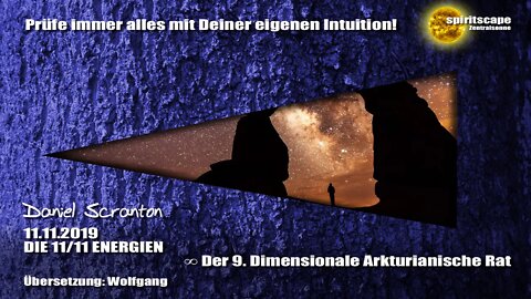 DIE 11/11 ENERGIEN ∞ Der 9D. Arkturianische Rat