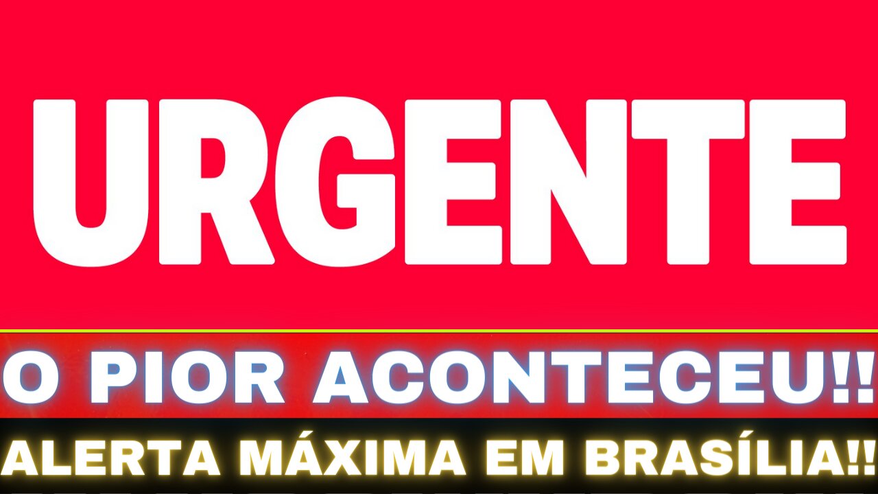 URGENTE!! PODE M0RRER A QUALQUER MOMENTO!! NOTÍCIA EXPLODE NO STF!!