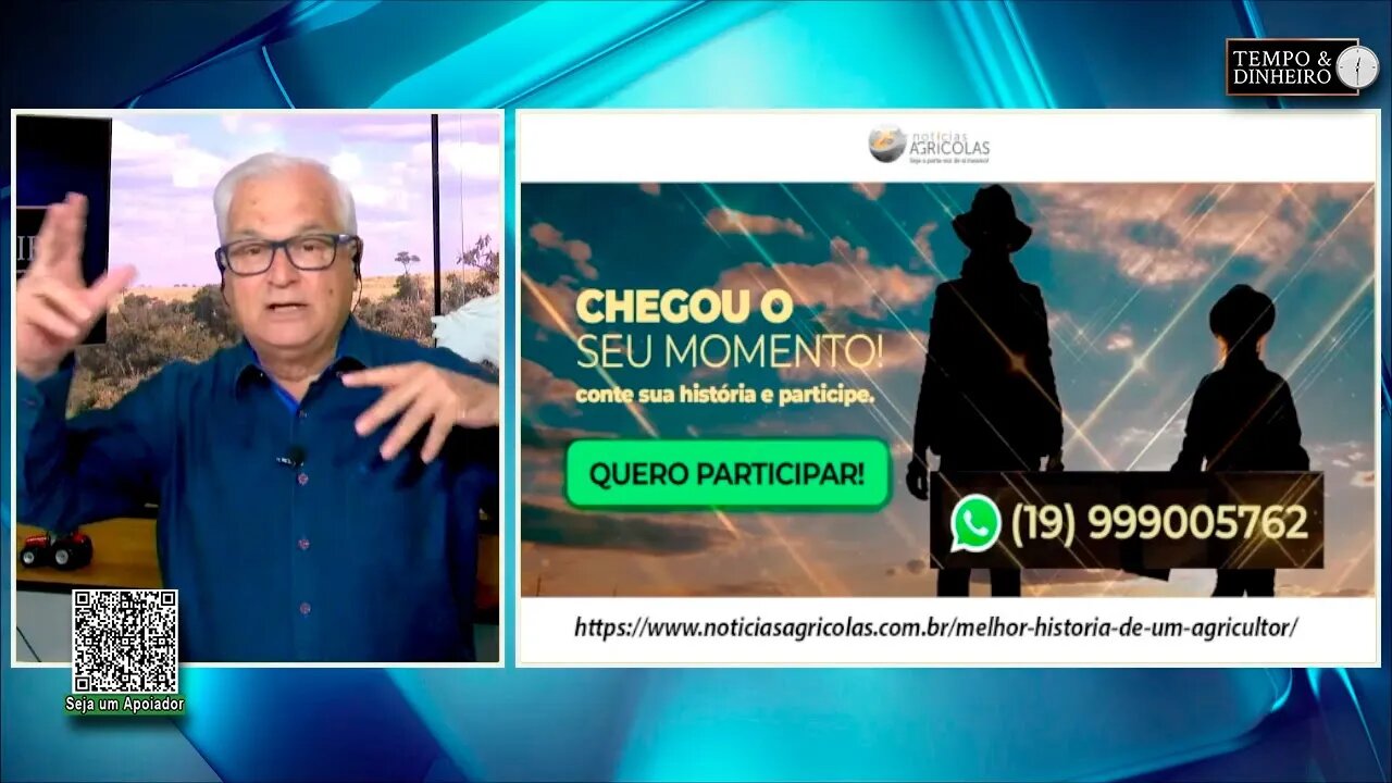 Prêmio " A melhor história de um agricultor". Participe e comemore os 25 anos do Notícias Agricolas