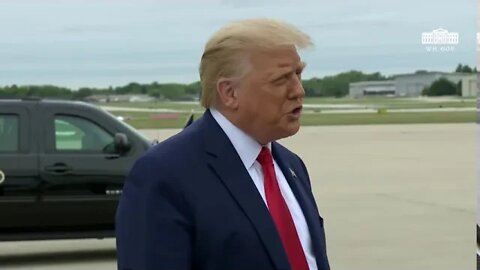 09/01/20: President Trump Delivers Remarks Upon Arrival