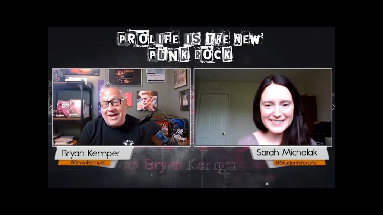 Host: Bryan Kemper Guest: Sarah Michalk, Students for Life Topic: Post Roe Campus Outreach