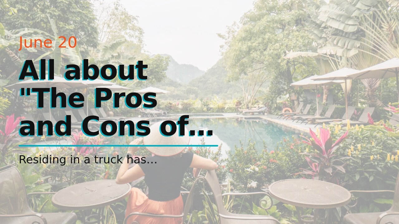 All about "The Pros and Cons of Being a Digital Nomad"