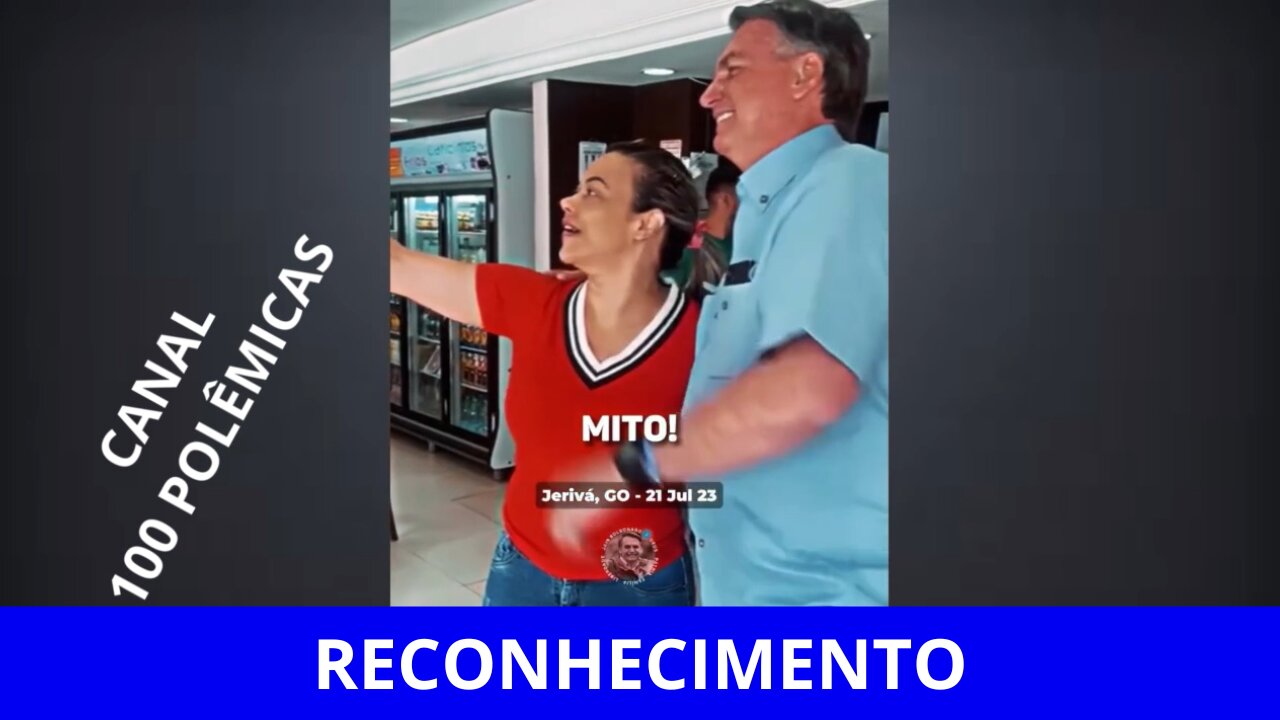 Veja o vídeo: Empresária feliz arrasta Bolsonaro!