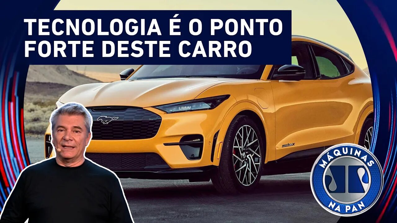 Mustang Mach-E GT com dois motores elétricos, um em cada eixo e 487 cv | MÁQUINAS NA PAN