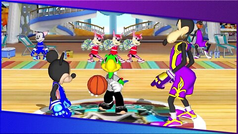 Disney Sports Basketball Match: Mickey vs Mortimer