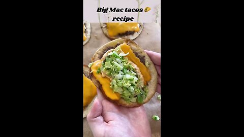 Big Mac tacos recipe