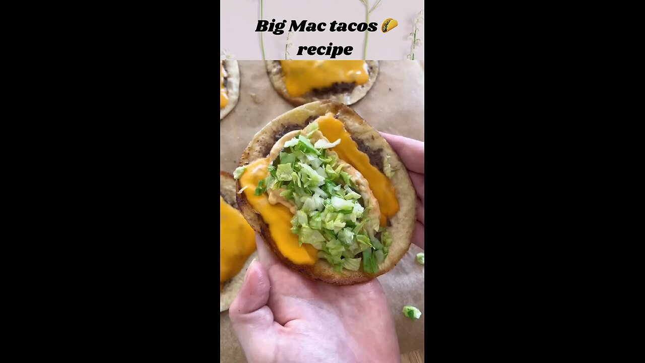 Big Mac tacos recipe