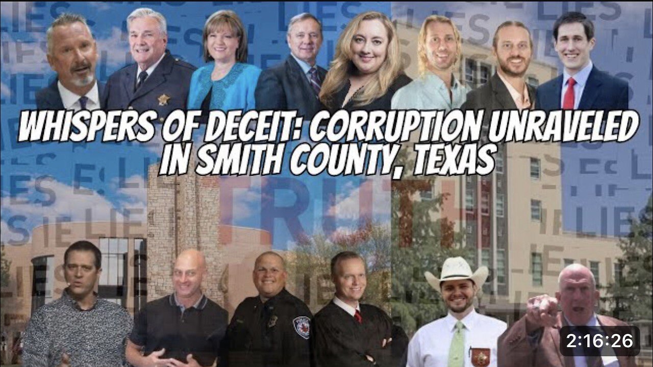 Whispers of Deceit: Corruption Unraveled in Smith County, Texas