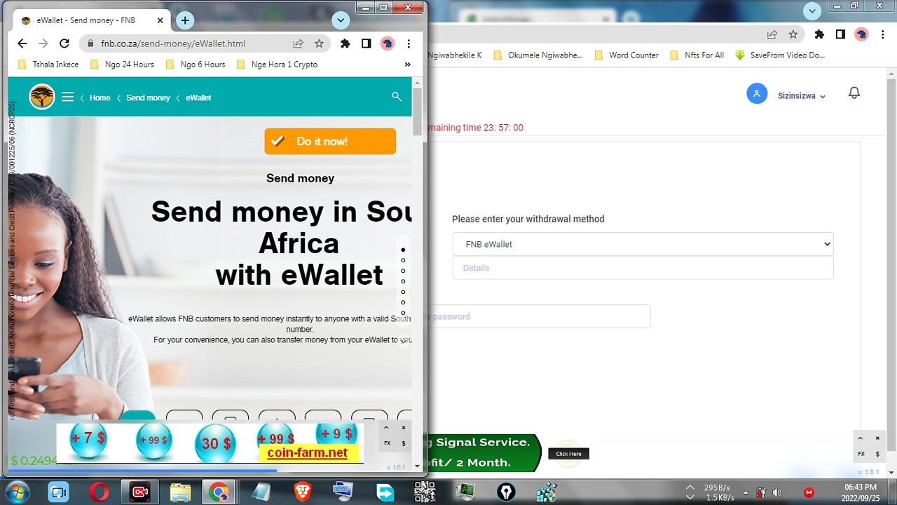 How To Make Money For Free Claiming Free Dollar Faucet Daily At Luckdraw Withdraw At FNB eWallet